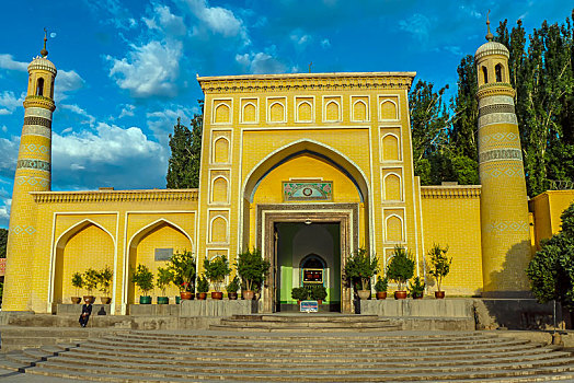 喀什艾提尕尔清真寺