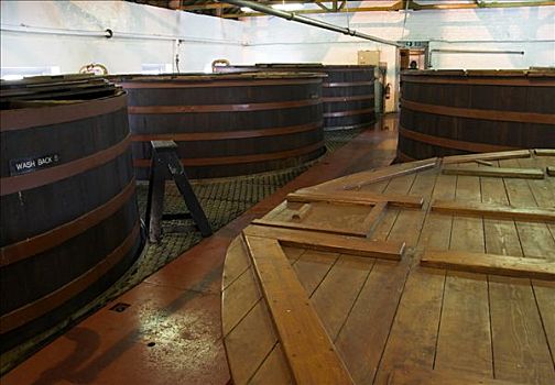 桶,威士忌酒,酿酒厂,岛,伊斯雷岛,苏格兰,水,发酵,成分,普罗旺斯地区艾克斯,跟随