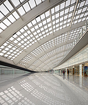 北京,国际机场,航站楼,中国,建筑师,伙伴