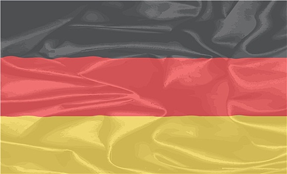 德国,丝绸,旗帜