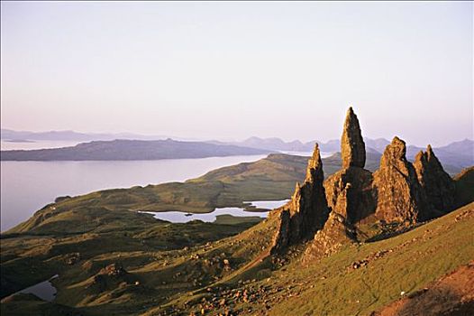 苏格兰,高地,斯凯岛,岛屿,声音