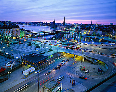 风景,俯视,斯德哥尔摩