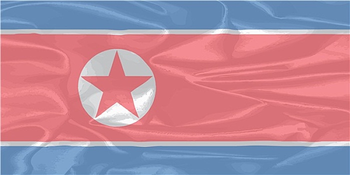 朝鲜,丝绸,旗帜