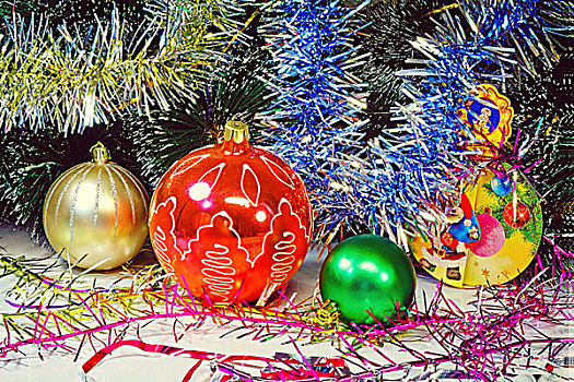 漂亮,装饰,圣诞树
