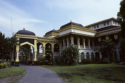 亚洲,印度尼西亚,苏门答腊岛,宫殿