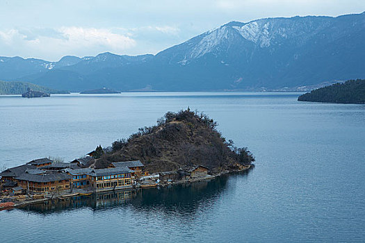 泸沽湖风光