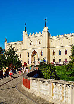 卢布林,城堡,老城,波兰,欧洲