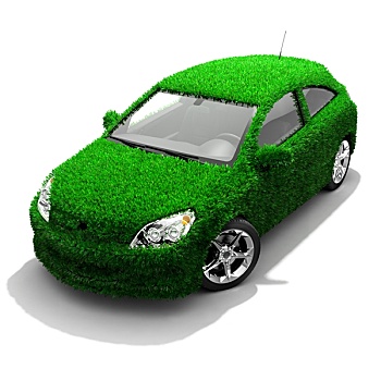 象征,绿色,环保,汽车
