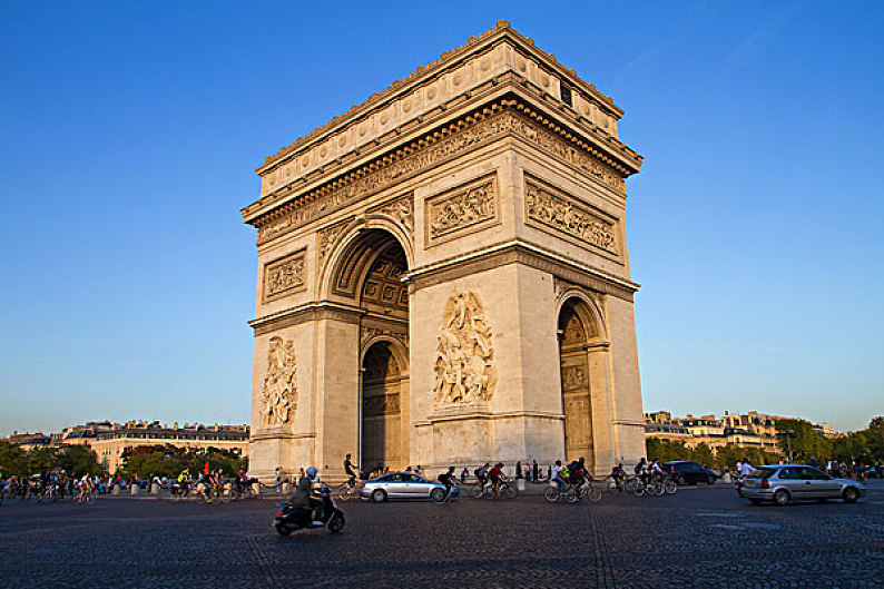 凯旋门图片_凯旋门高清图片_全景视觉