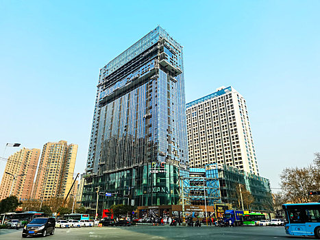 西安高层公寓城市建筑