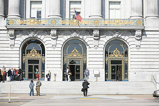 美国,加州,旧金山市政厅