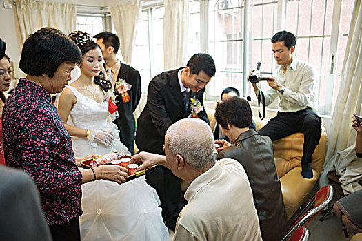 中式婚礼,茶道