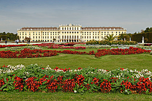 宫殿,宫殿广场,维也纳,奥地利