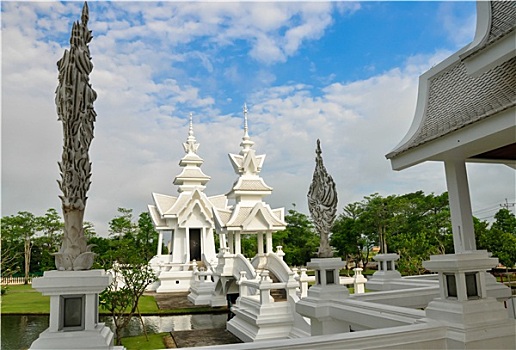 寺院,白色,庙宇