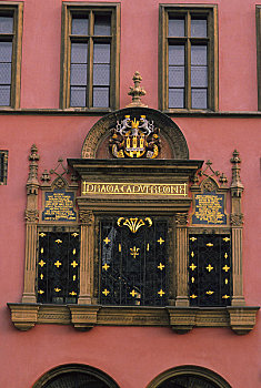 捷克共和国,布拉格,老城广场,旧城广场,市政厅,特写