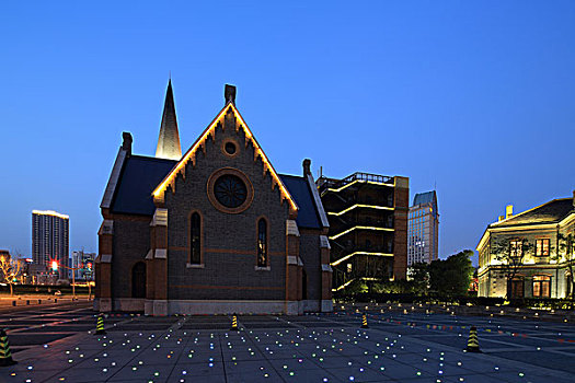 上海城市景观,英式教堂
