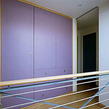 柜橱,紫色,门,画廊,栏杆,绳索