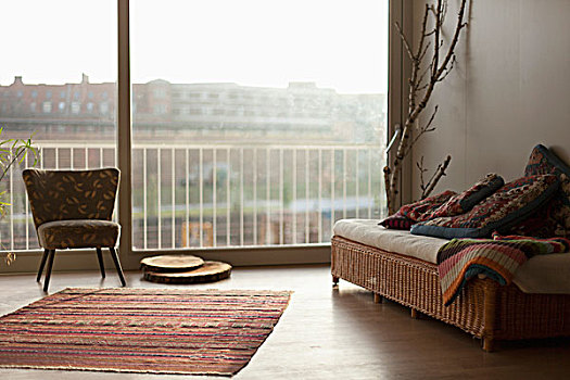 沙发,地毯,椅子,客厅