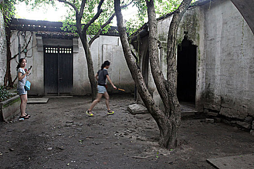 绍兴,古城,鲁迅,故居,住宅,历史,纪念,景点,老房子,私塾