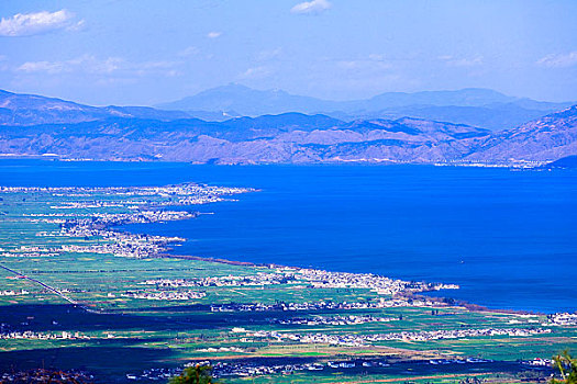 湖,风景,苍山,大理,云南