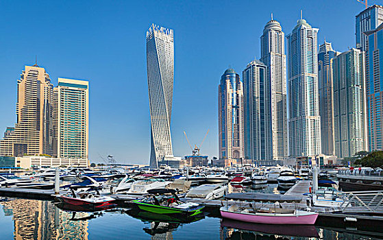 迪拜,码头,阿联酋