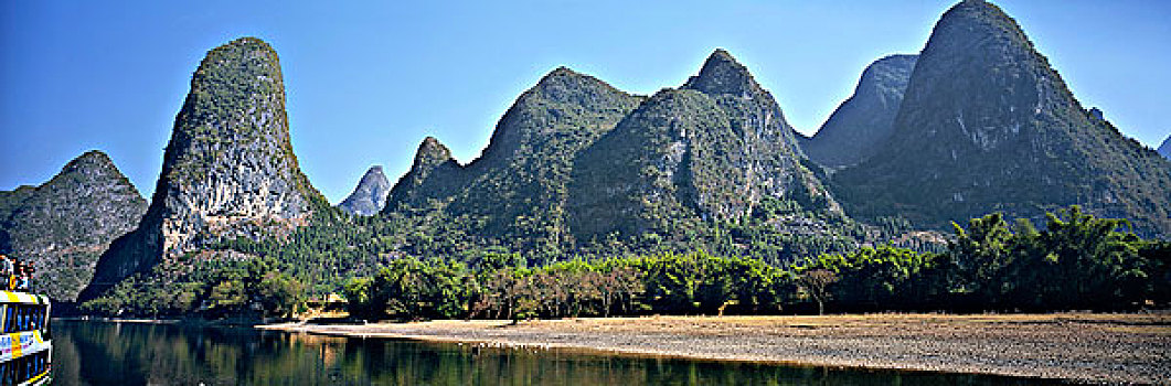 山色,漓江,桂林,中国