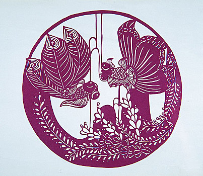 剪紙－金魚