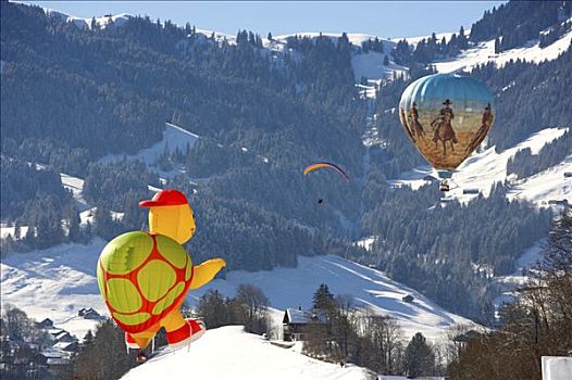 热气球,2009年,瑞士,欧洲