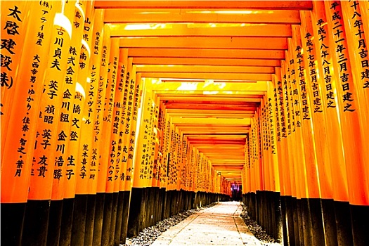 伏见稻荷大社,神祠,京都