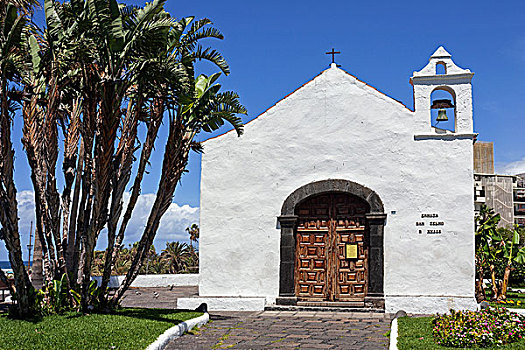 小教堂,圣太摩,波多黎各,特内里费岛,加纳利群岛,西班牙,欧洲