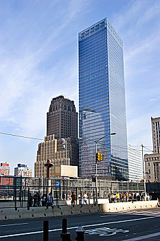 美国纽约,世贸大楼遗址