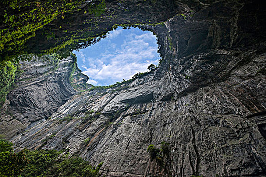 重庆武隆天生三桥景观