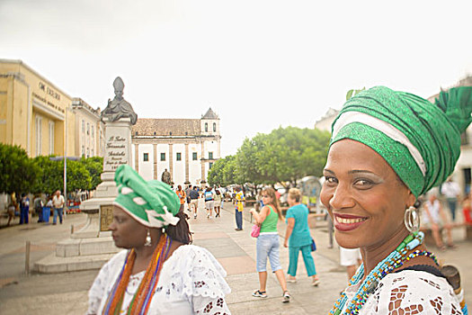 传统,服装,贝罗乌迪诺,区域,萨尔瓦多,巴伊亚,巴西