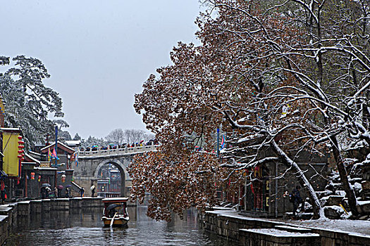 颐和园雪景