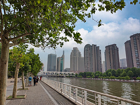 天津海河风景线