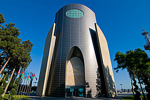 现代建筑,巴库,阿塞拜疆