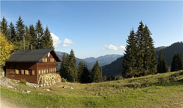 小屋,阿尔卑斯山