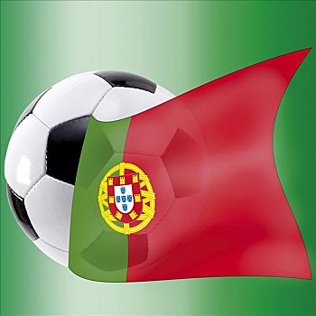 足球,葡萄牙,旗帜