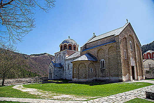 塞尔维亚的斯图代尼察修道院