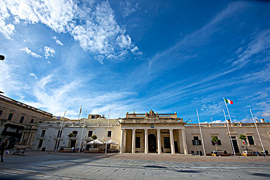 大广场,宫殿,共和国,街道,瓦莱塔市,马耳他,大幅,尺寸
