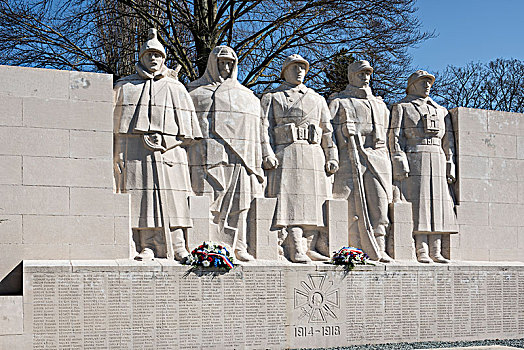 纪念建筑,军人,凡尔登,象征,围墙,一战,法国,欧洲