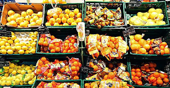 热带水果,自助,食物,超市,德国,欧洲