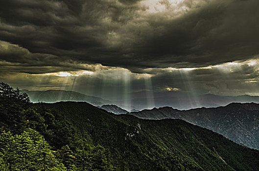 寶雞，秦嶺，太白山