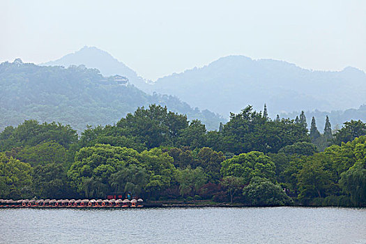 杭州西湖风光