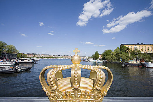 特写,皇冠,斯德哥尔摩,瑞典