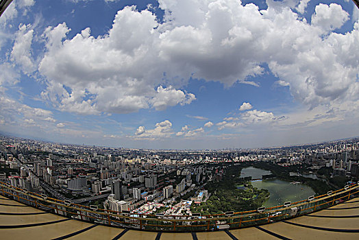 北京城市全景