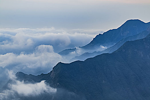 江西省九江市庐山含鄱口风景区自然景观