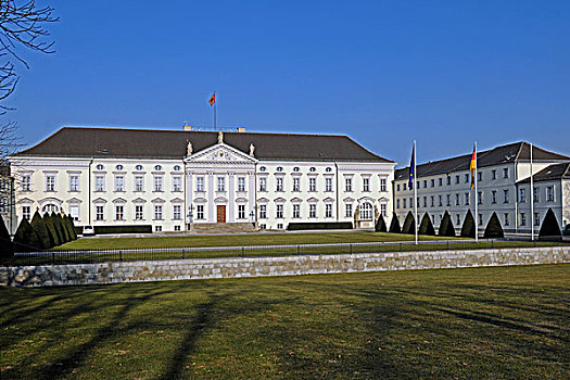 宫殿,座椅,德国,联邦,总统,柏林,欧洲
