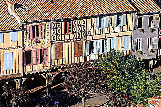 法国,中世纪,房子