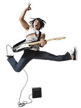 电吉他,音乐放大器,跳跃